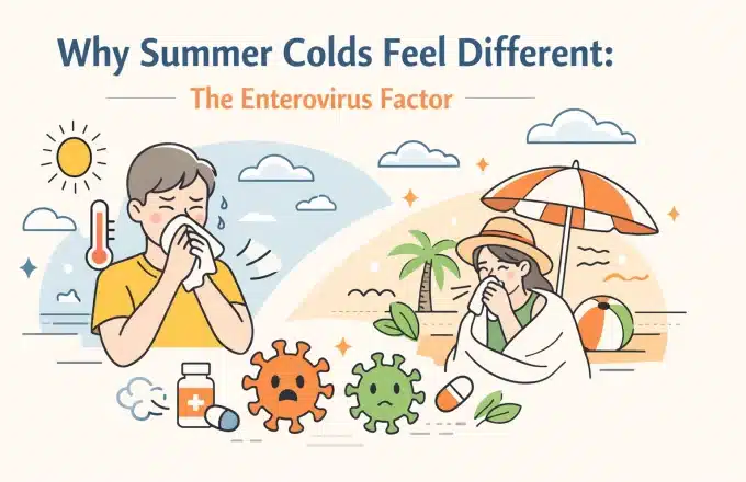 Why Summer Colds Feel Different: The Enterovirus Factor