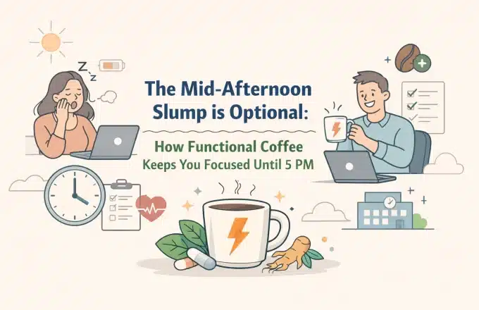 Beat the Mid-Afternoon Slump with Functional Coffee