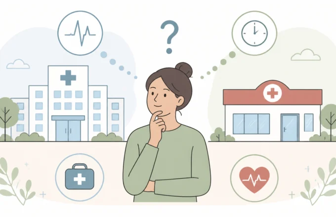 ER urgent care guide