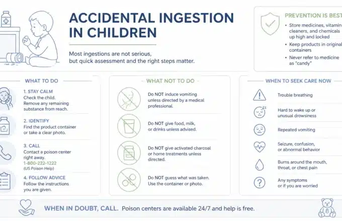 Pediatric Accidental Ingestion Safety
